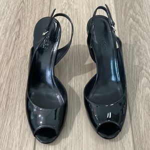 Authentic Gucci wedge sandals